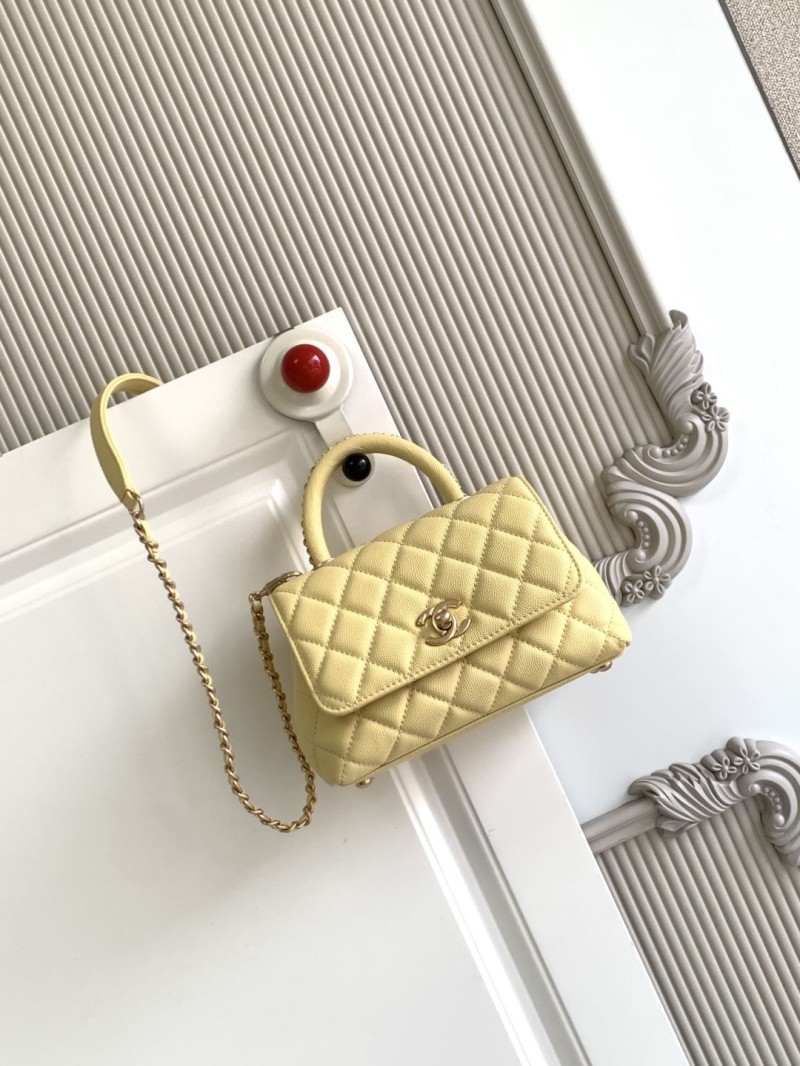 Ch**el top handle bags